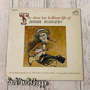 JIMMIE RODGERS Vintage Vinyl Record Folk Album